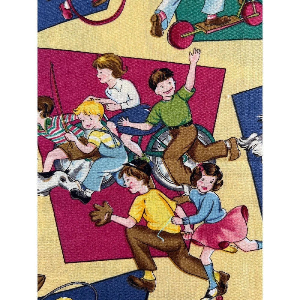 Fabric - OOP Playtime Print Design By Michael Miller Cotton 25 x 44 inches wide